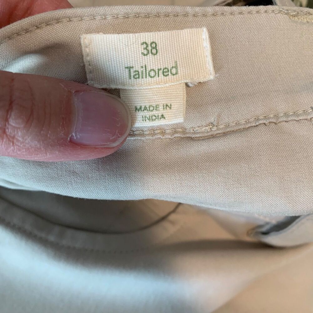 Tasc Performance Mens Neutral Tailored Golf Outdoor Pants 38 Preppy Country Club - Picture 4 of 10